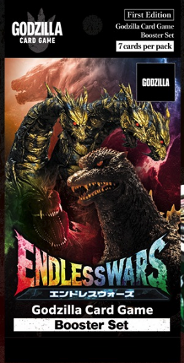 GODZILLA Card Game Set #4 - Endless Wars - Booster Pack - EN