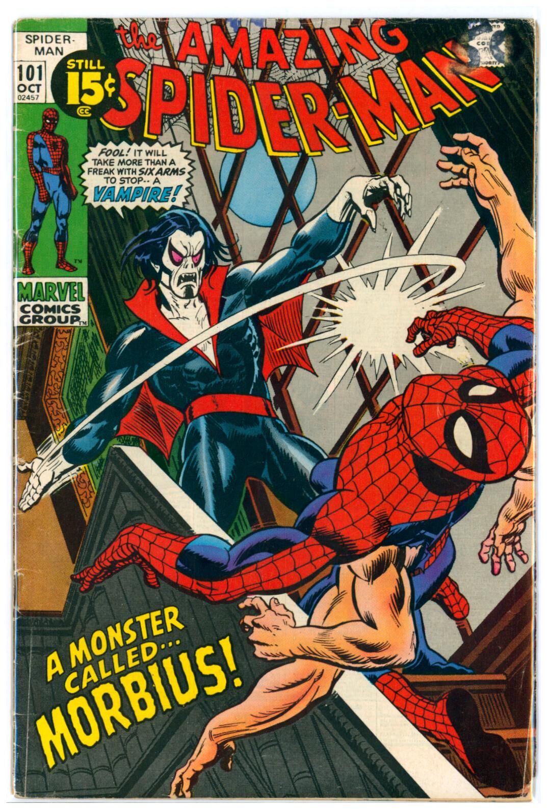 Amazing Spider-Man #101 First Morbius Amazing Spider-Man #101 First Morbius