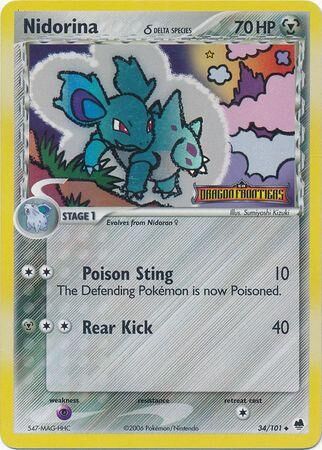Nidorina - 34/101 - Reverse Holo - EN