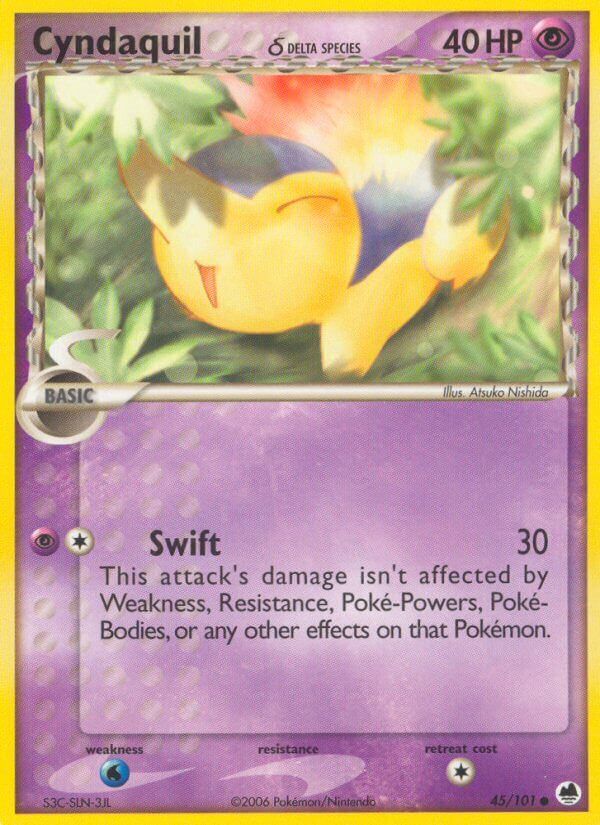 Cyndaquil - 45/101 - EN Cyndaquil - 45/101 - EN