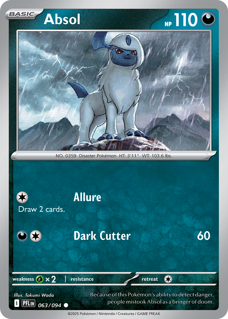 Absol - 063/094 - EN Absol - 063/094 - EN