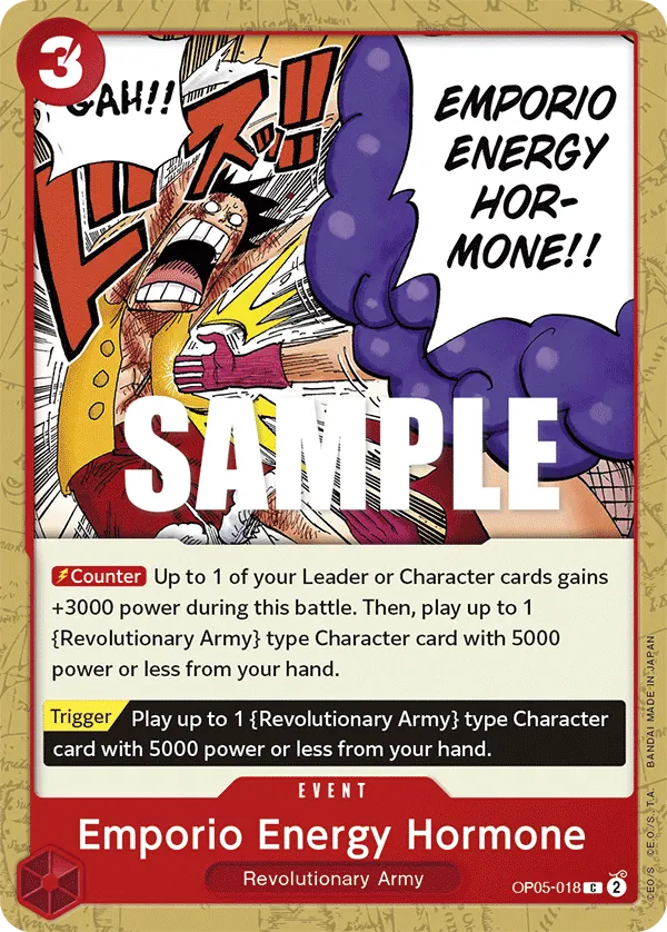 Emporio Energy Hormone - OP05-018 Emporio Energy Hormone - OP05-018