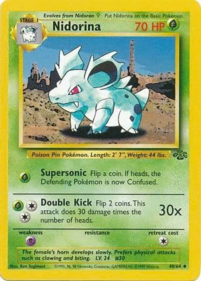 Nidorina - 40/64 - Unlimited - EN