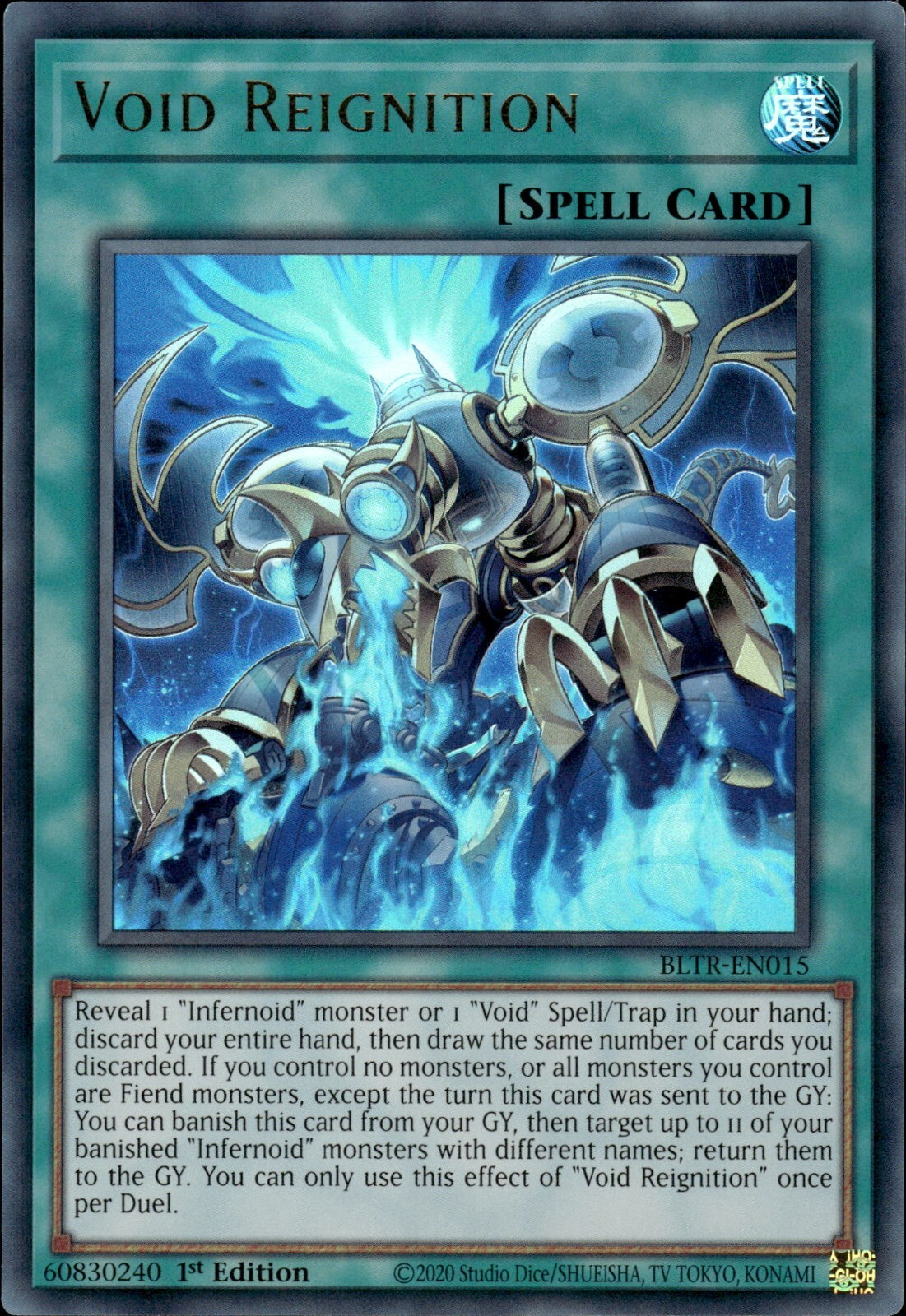 Neuentzündung der Leere - BLTR-015 - Ultra Rare - 1. Auflage Neuentzündung der Leere - BLTR-015 - Ultra Rare - 1. Auflage