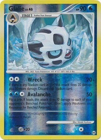Glalie - 18/99 - Reverse Holo - EN