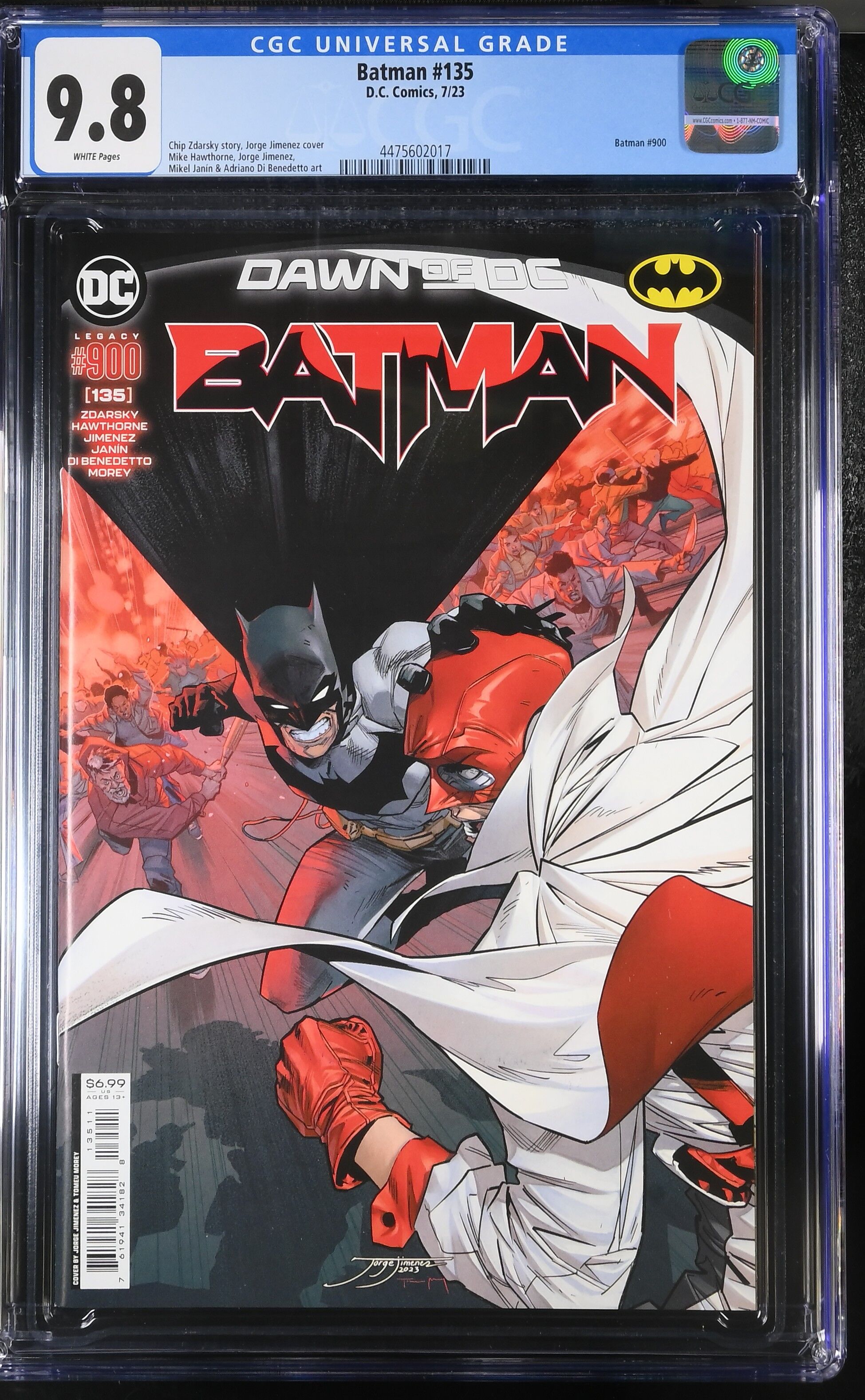 Batman #135 CGC 9.8 Batman #135 CGC 9.8