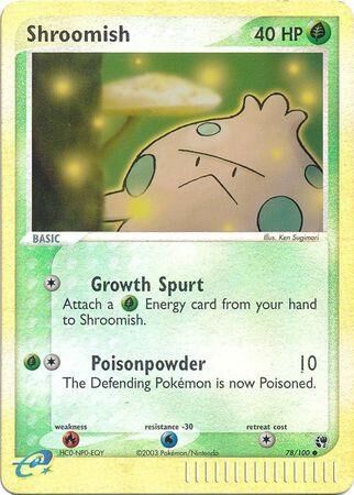 Shroomish - 78/100 - Reverse Holo - EN Shroomish - 78/100 - Reverse Holo - EN