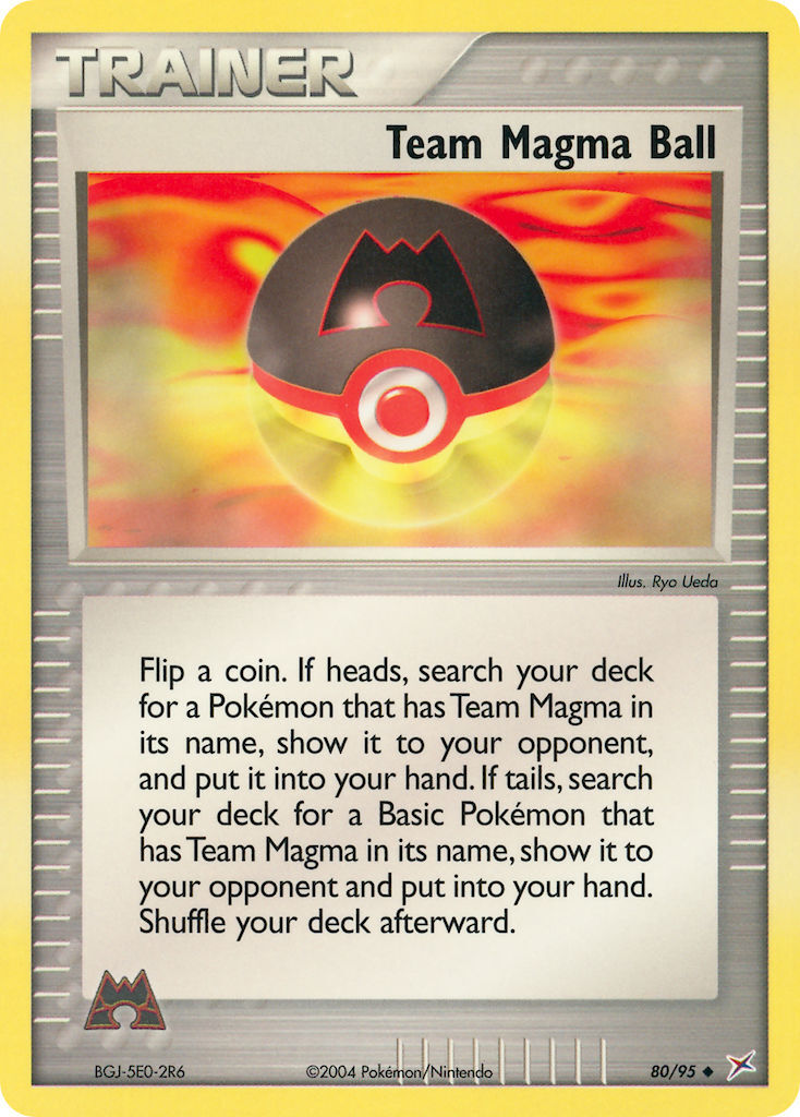 Team Magma Ball - 80/95 - EN