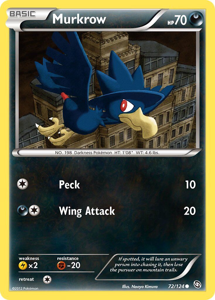 Murkrow - 72/124 - EN Murkrow - 72/124 - EN