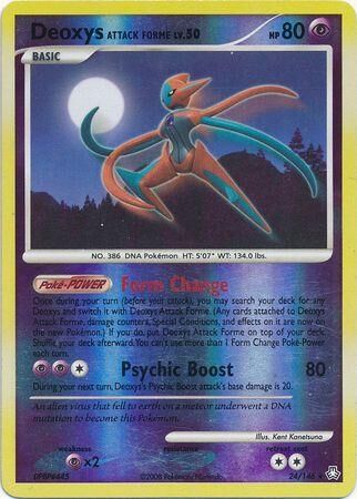 Deoxys Attack Forme - 24/146 - Reverse Holo - EN Deoxys Attack Forme - 24/146 - Reverse Holo - EN