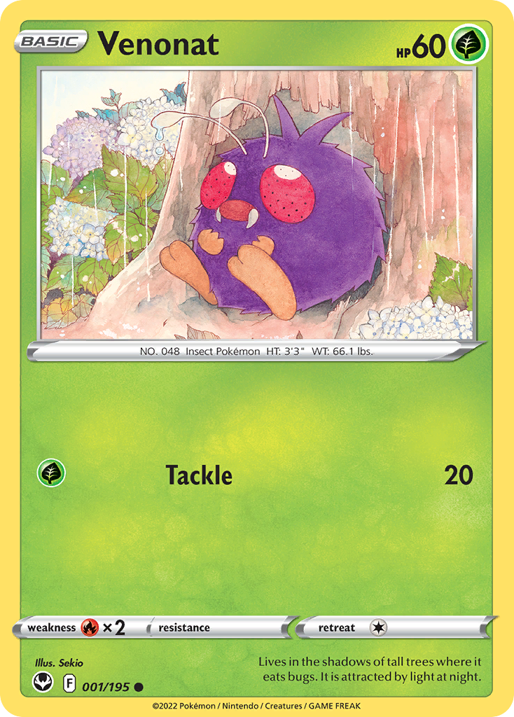 Venonat - 001/195 - EN Venonat - 001/195 - EN