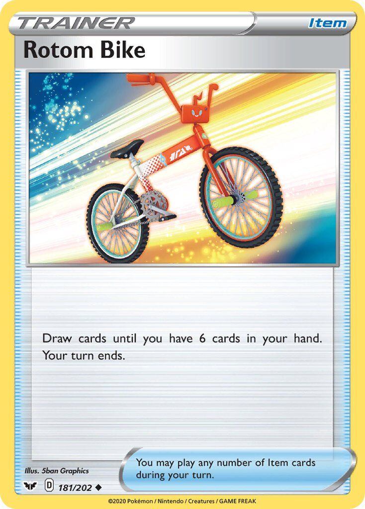 Rotom Bike - 181/202 - EN