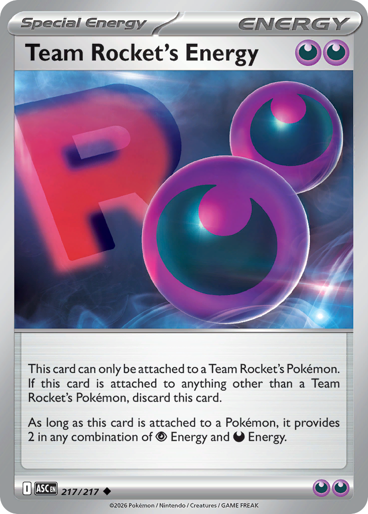 Team Rocket’s Energy - 217/217 - EN Team Rocket’s Energy - 217/217 - EN