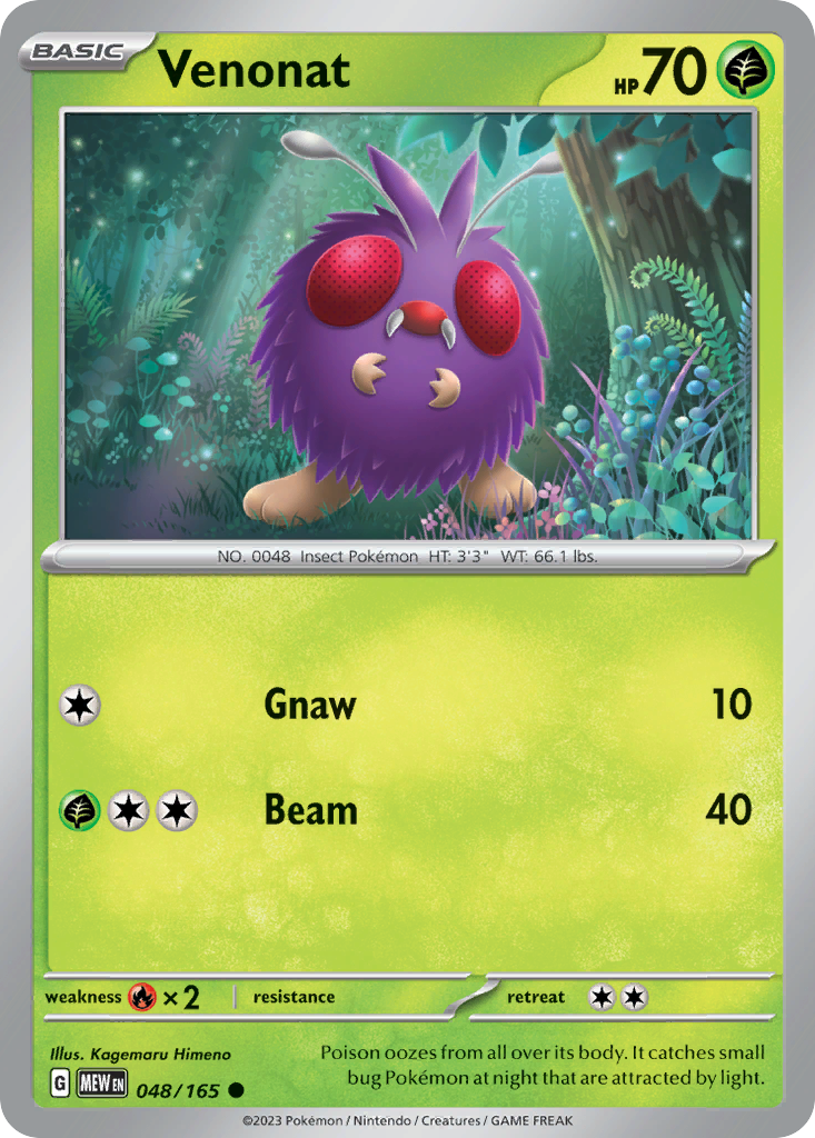 Venonat - 048/207 - EN Venonat - 048/207 - EN