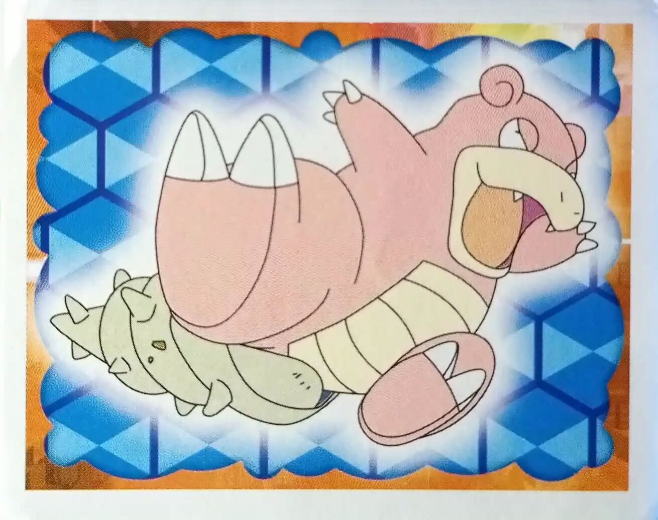 Slowbro - 80 - Merlin Sticker Series 1 Slowbro - 80 - Merlin Sticker Series 1