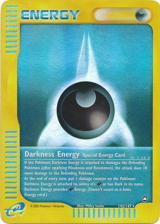 Darkness Energy - 142/147 - Reverse Holo - EN