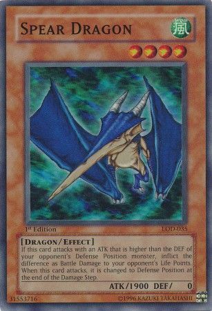 Speer-Drache - Yu-Gi-Oh! - Kopie