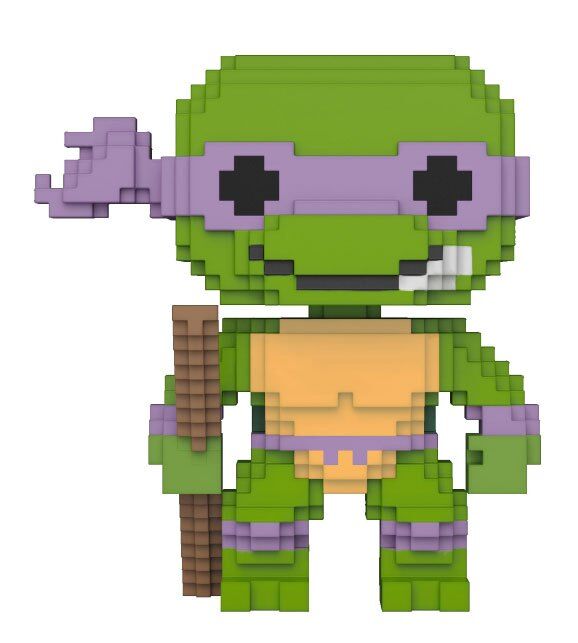Teenage Mutant Ninja Turtles POP! 8-Bit Vinyl Figur Donatello 9 cm Teenage Mutant Ninja Turtles POP! 8-Bit Vinyl Figur Donatello 9 cm