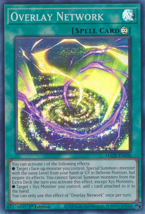 Materialnetzwerk - MAZE-020 - Super Rare - 1. Auflage