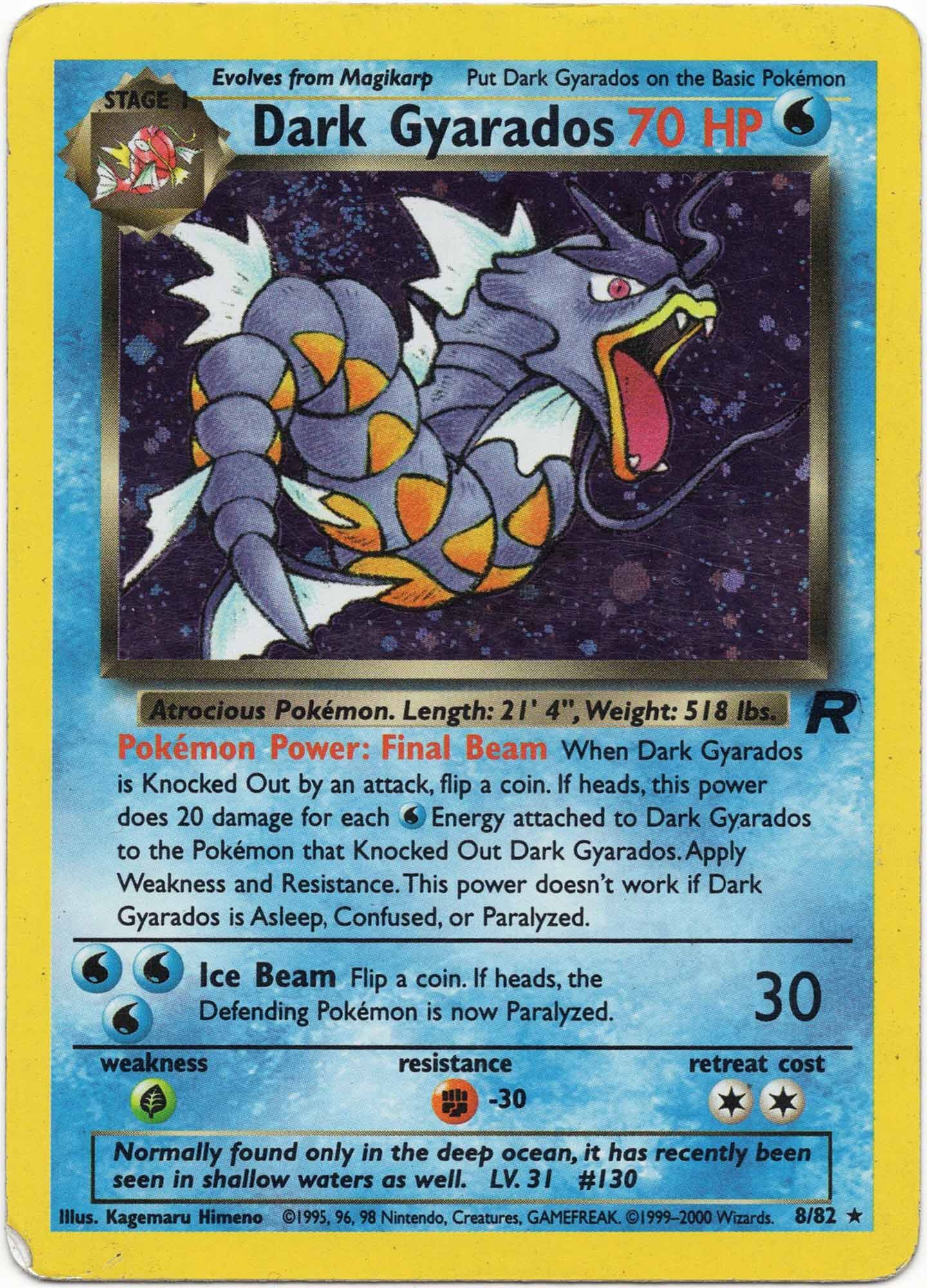 dark-gyarados-8-82-poke-mon-tcg-heavily-played Dark Gyarados - 8/82 - Pokémon TCG (Heavily Played)