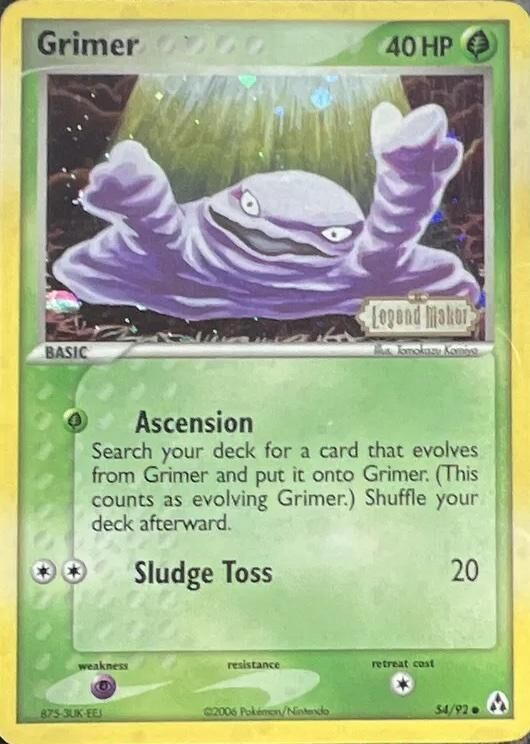 Grimer - 54/92 - Reverse Holo - EN