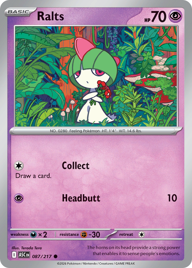 Ralts - 087/217 - EN Ralts - 087/217 - EN