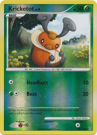 Kricketot - 109/147 - Reverse Holo - EN Kricketot - 109/147 - Reverse Holo - EN