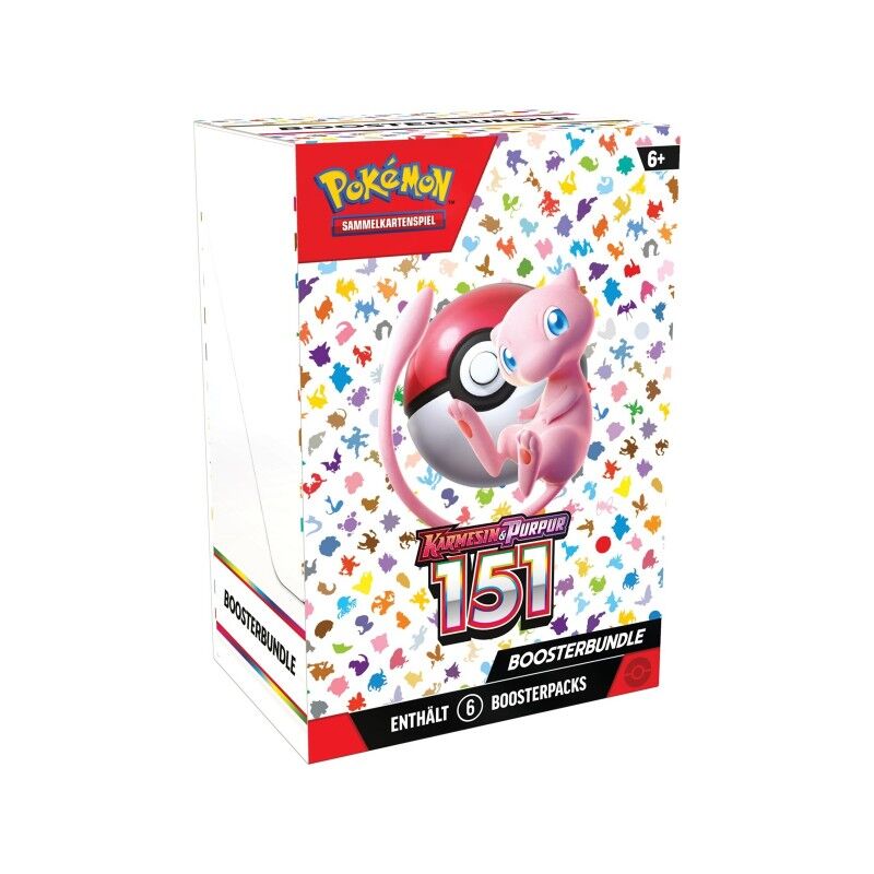 Pokémon TCG: Scarlet & Violet SV03.5 - 151 Booster Bundle - DE Pokémon TCG: Scarlet & Violet SV03.5 - 151 Booster Bundle - DE