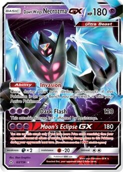 Dawn Wings Necrozma GX 63/156 - Pokémon XXL TCG