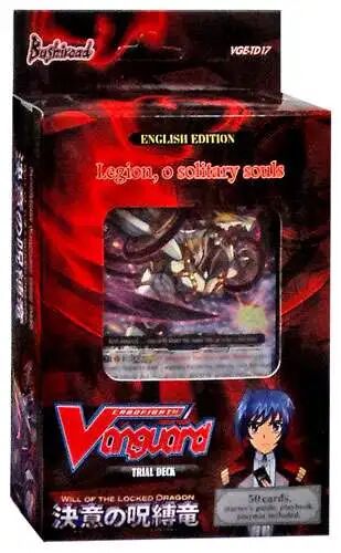 Cardfight Vanguard Trading Card Game Will of the Locked Dragon Trial Deck VGE-TD17 Cardfight Vanguard Trading Card Game Will of the Locked Dragon Trial Deck VGE-TD17