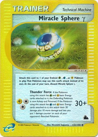 Miracle Sphere 𝛾 - 131/144 - Reverse Holo - EN