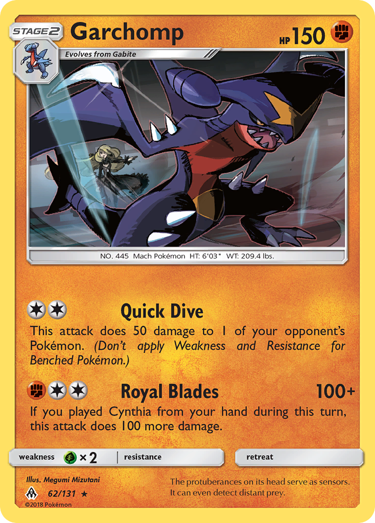 Garchomp - 62/165 - EN