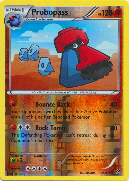 probopass-55-114-reverse-foil Probopass 055/114 - Pokémon TCG