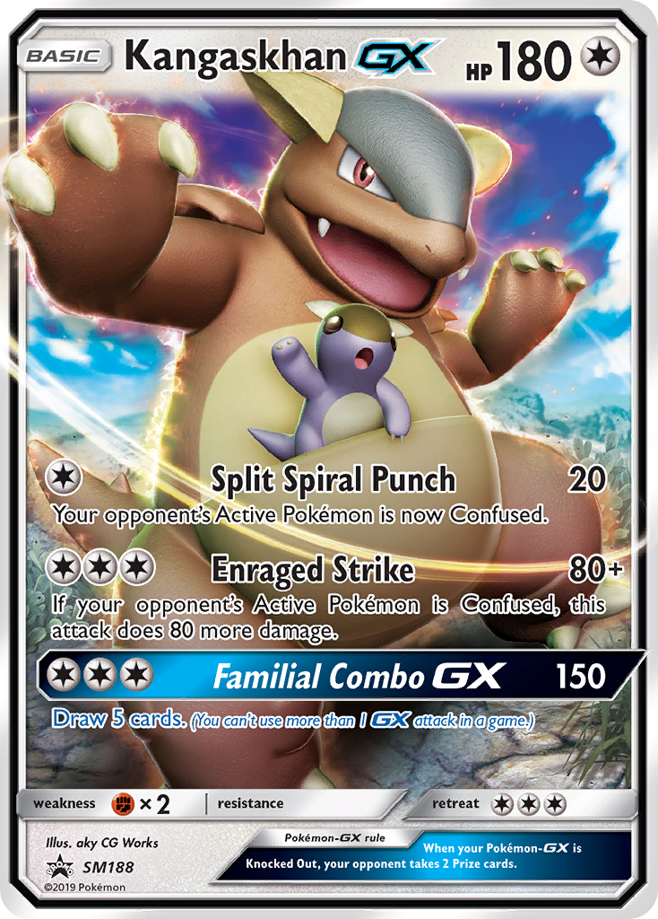 Kangaskhan-GX - SM188/SM188 - EN Kangaskhan-GX - SM188/SM188 - EN