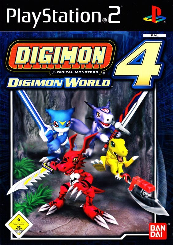 Digimon World 4 - PS2 - DE Digimon World 4 - PS2 - DE