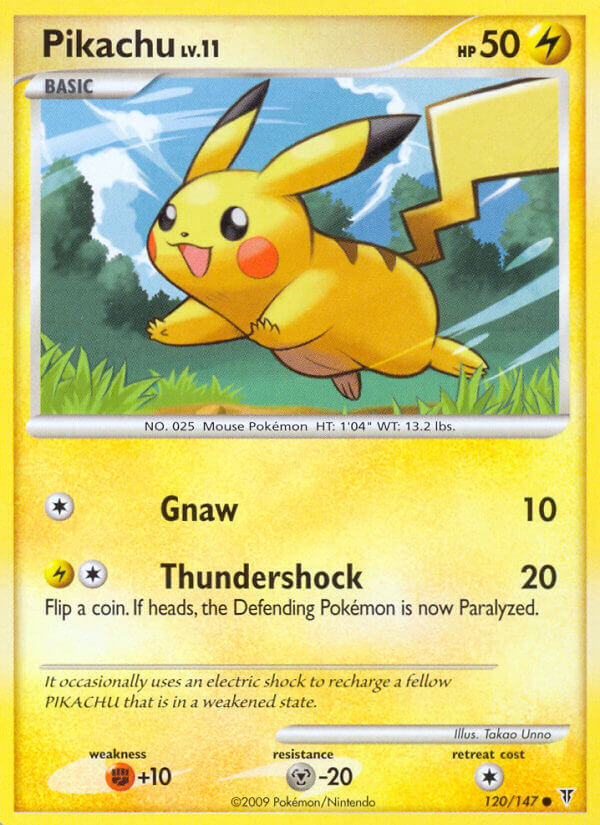 Pikachu - 120/147 - EN