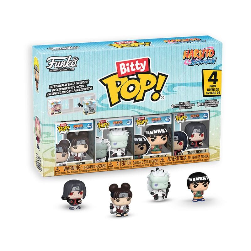 Naruto Shippuden Bitty POP! Vinyl Figuren 4er-Pack Battles 2,5 cm Naruto Shippuden Bitty POP! Vinyl Figuren 4er-Pack Battles 2,5 cm