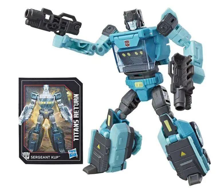 Transformers Generations Titans Return Flintlock & Sergeant Kup Deluxe Action Figure