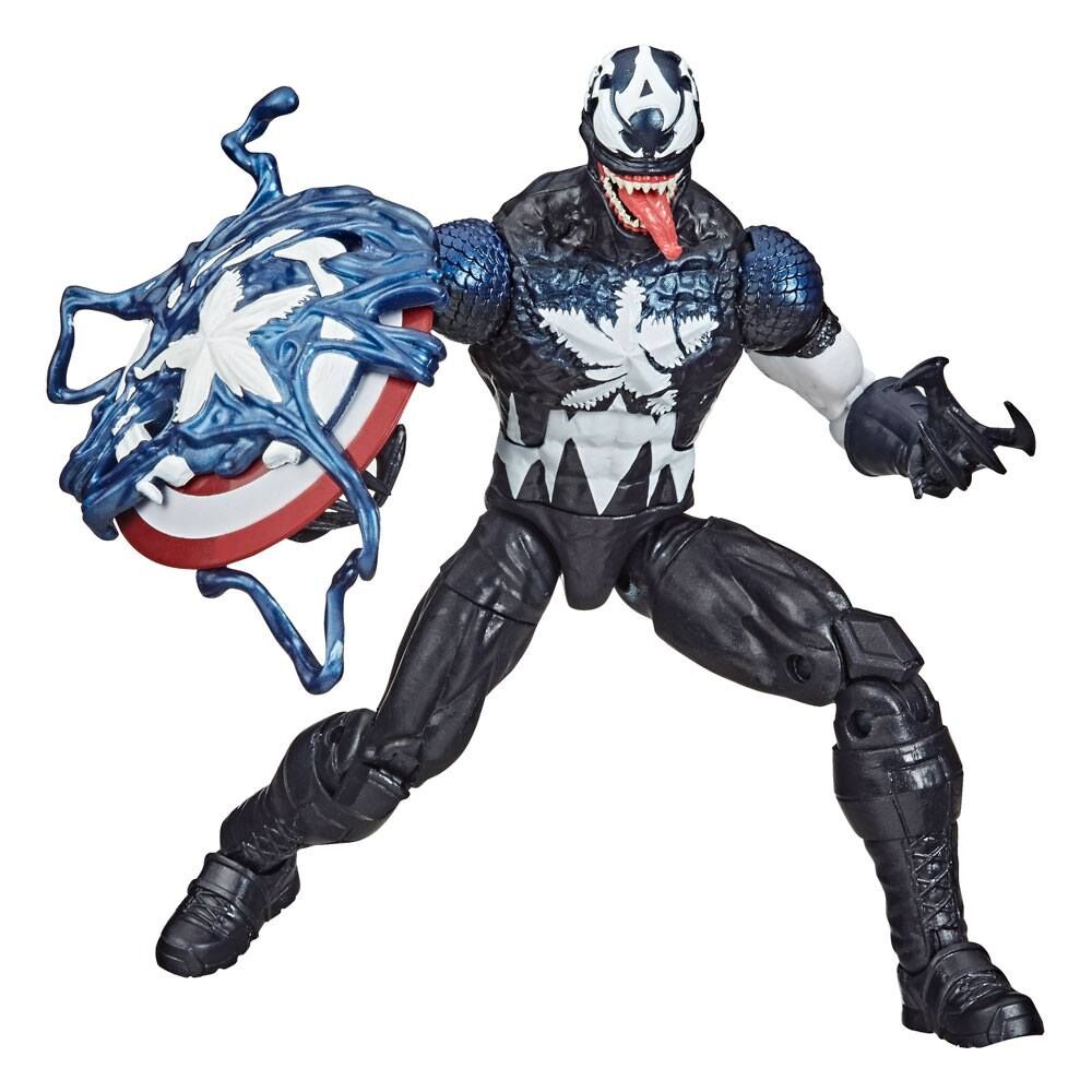 Spider-Man: Maximum Venom Marvel Legends Series Actionfigur Venomized Captain America 15 cm Spider-Man: Maximum Venom Marvel Legends Series Actionfigur Venomized Captain America 15 cm