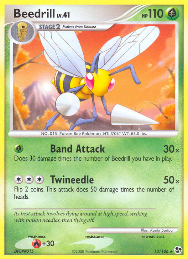 Beedrill - 13/106 - Reverse Holo - EN