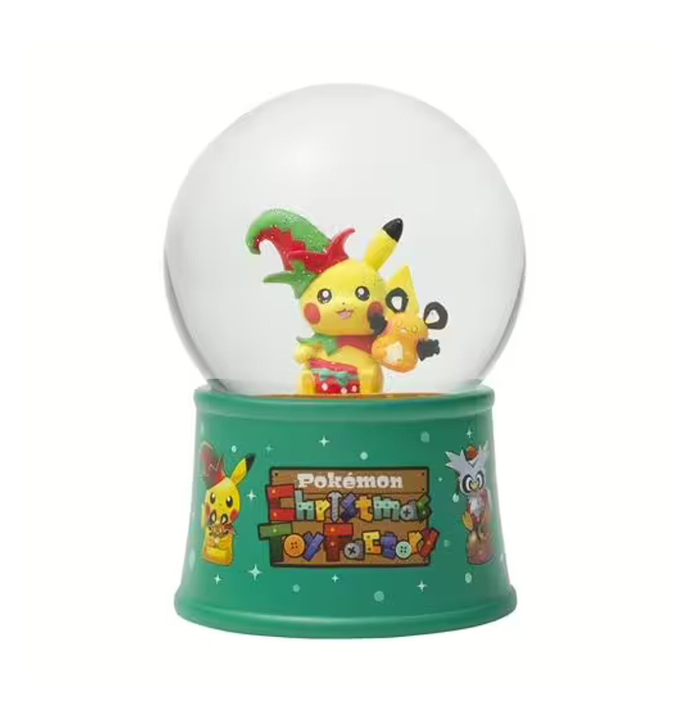 Pokémon Center Original Christmas Toy Factory Snow Globe Pokémon Center Original Christmas Toy Factory Snow Globe