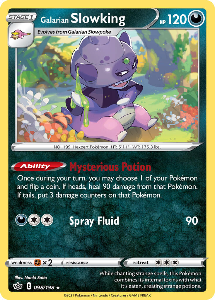Galarian Slowking - 098/198 - EN