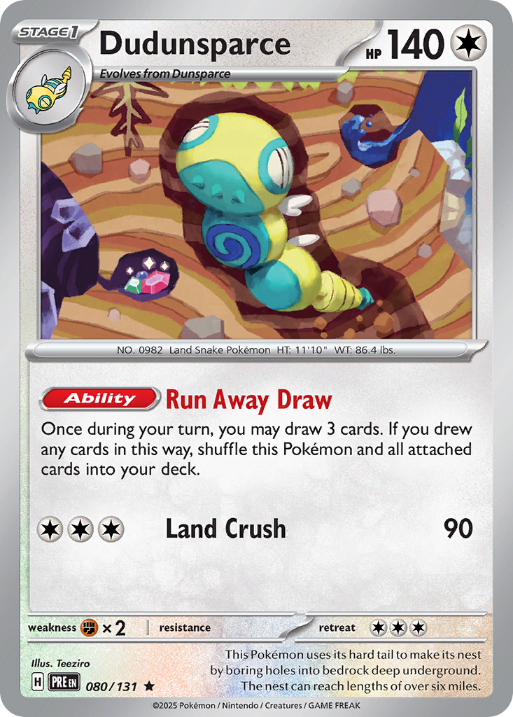 Dudunsparce - 080/131 - EN Dudunsparce - 080/131 - EN