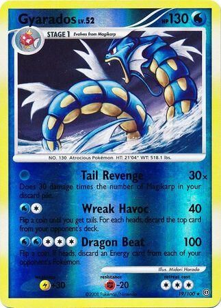 Gyarados - 19/100 - Reverse Holo - EN Gyarados - 19/100 - Reverse Holo - EN