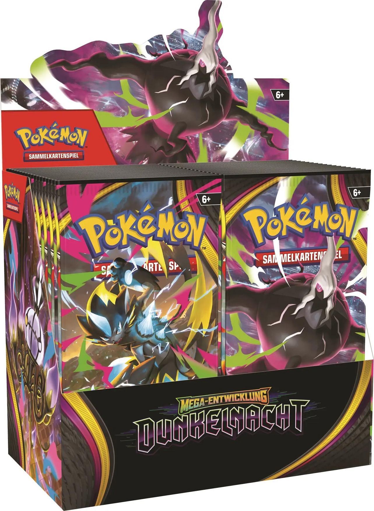 Pokémon TCG: Mega Evolution (ME05) - Dunkelnacht Booster Display (36 packs) - DE Pokémon TCG: Mega Evolution (ME05) - Dunkelnacht Booster Display (36 packs) - DE