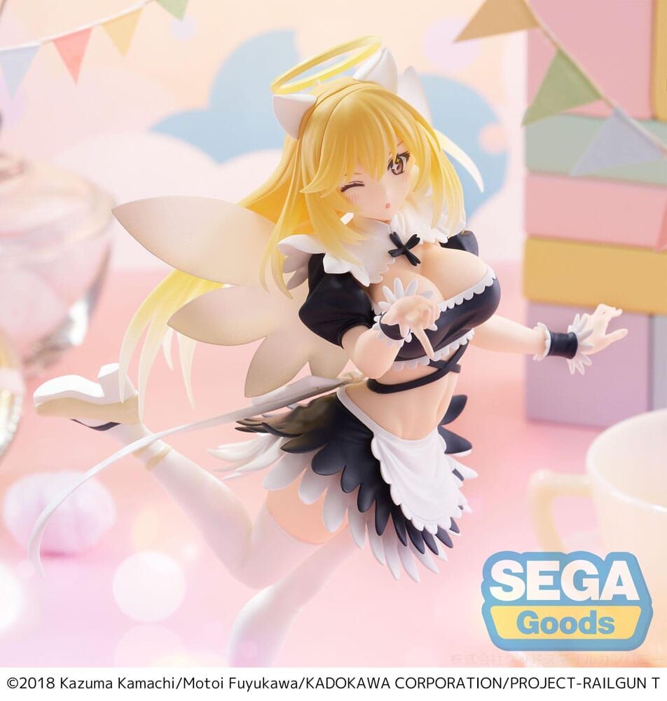 A Certain Scientific Railgun T Luminasta PVC Statue Misaki Shokuhou Fallen Angel Maid 20 cm