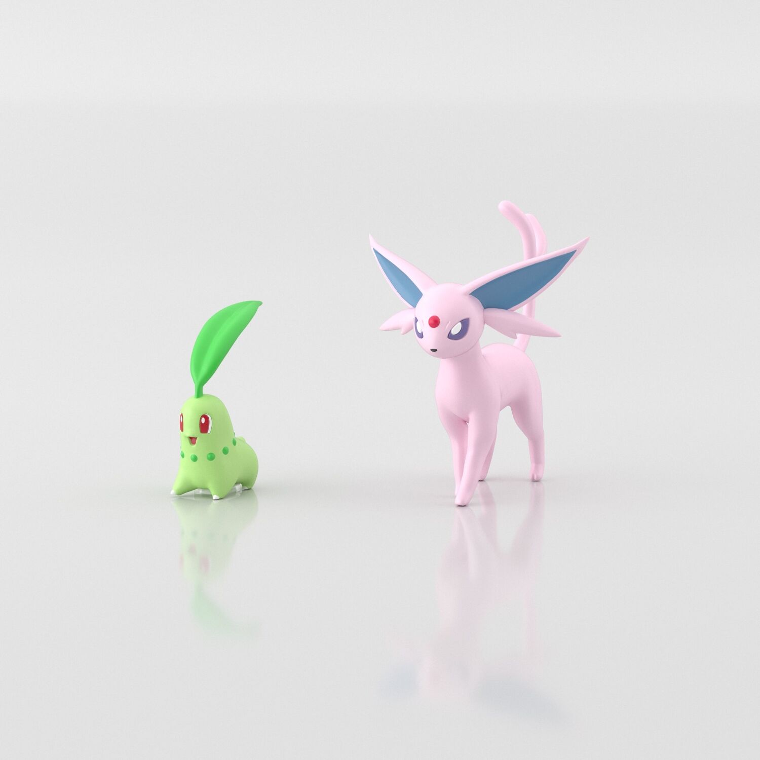 Scale World Johto Region 11 Endivie und Psiana