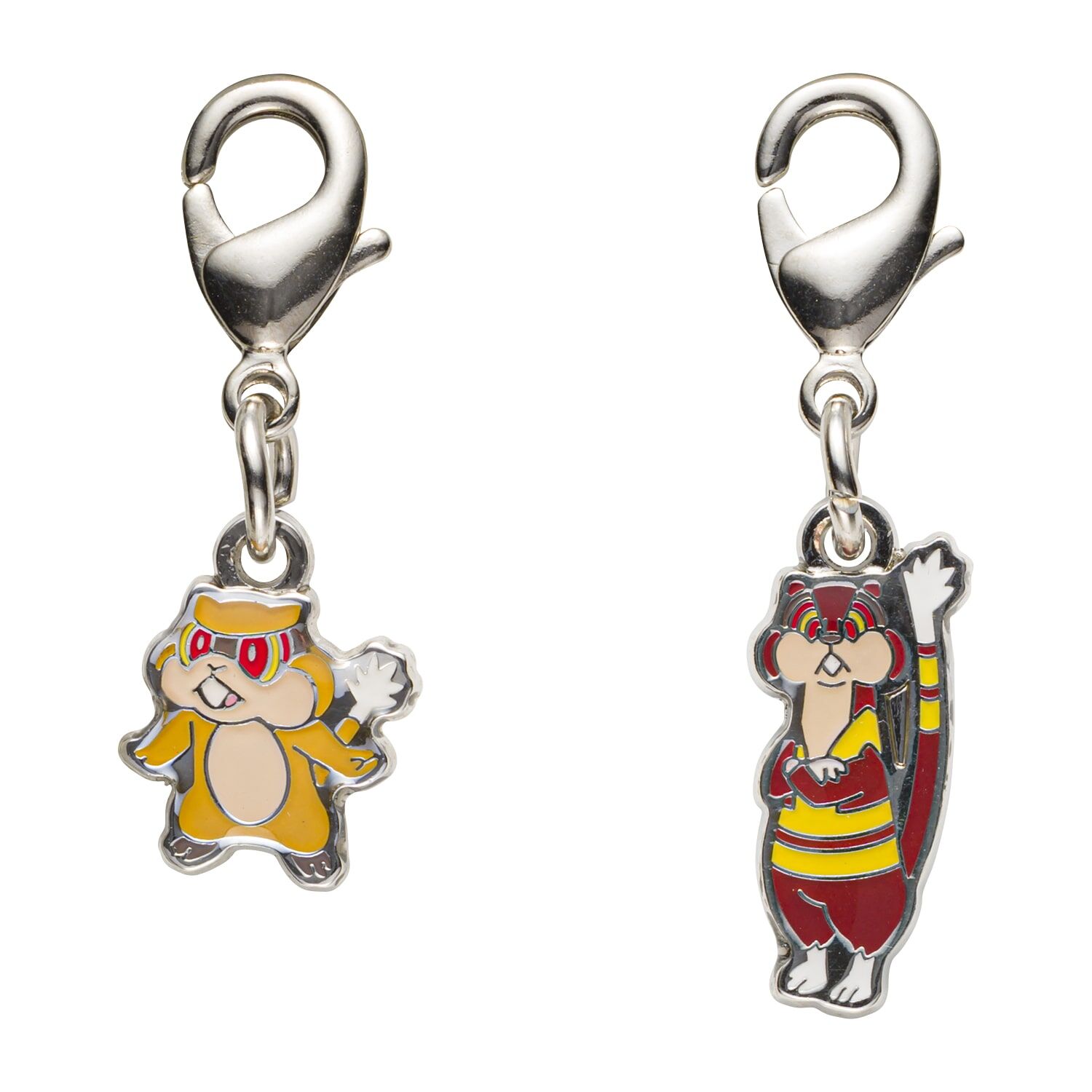 Pokemon Center - Patrat, Watchog Schlüsselanhänger - 2 Stück