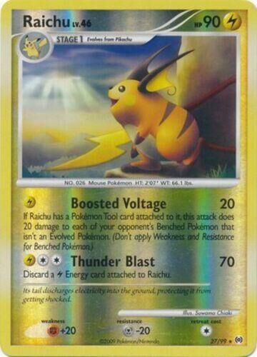 Raichu - 27/99 - Reverse Holo - EN Raichu - 27/99 - Reverse Holo - EN
