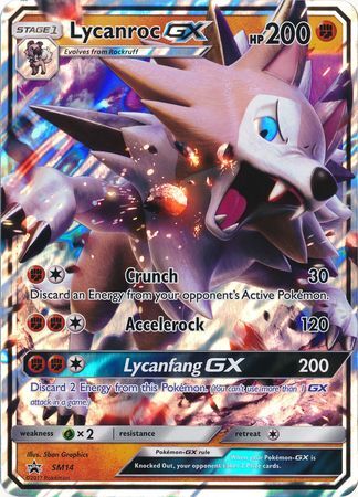 Lycanroc GX SM14 - Pokémon XXL TCG